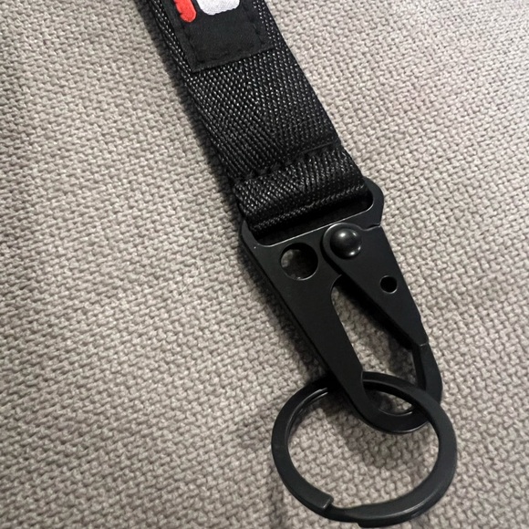 FILA key chain NEW wristlet black sports keychain durable trendy practical - Picture 7 of 7